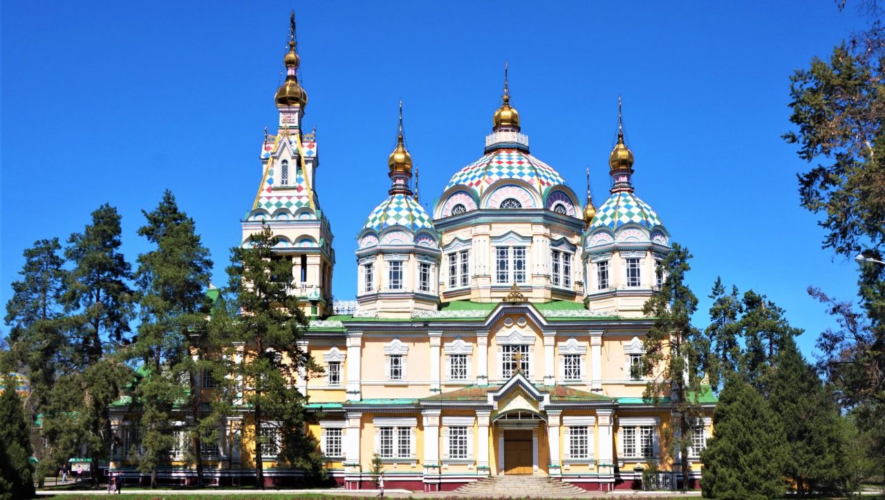 Kazakhstan Almaty Zenkov CAthedral